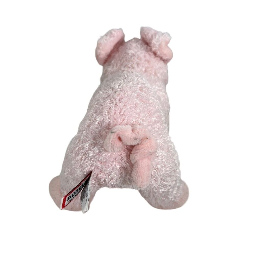 Vintage Douglas Stuffed Animal Pink Pig 7 in Tucked Ears Piglet Plush Toy - Picture 2 of 9